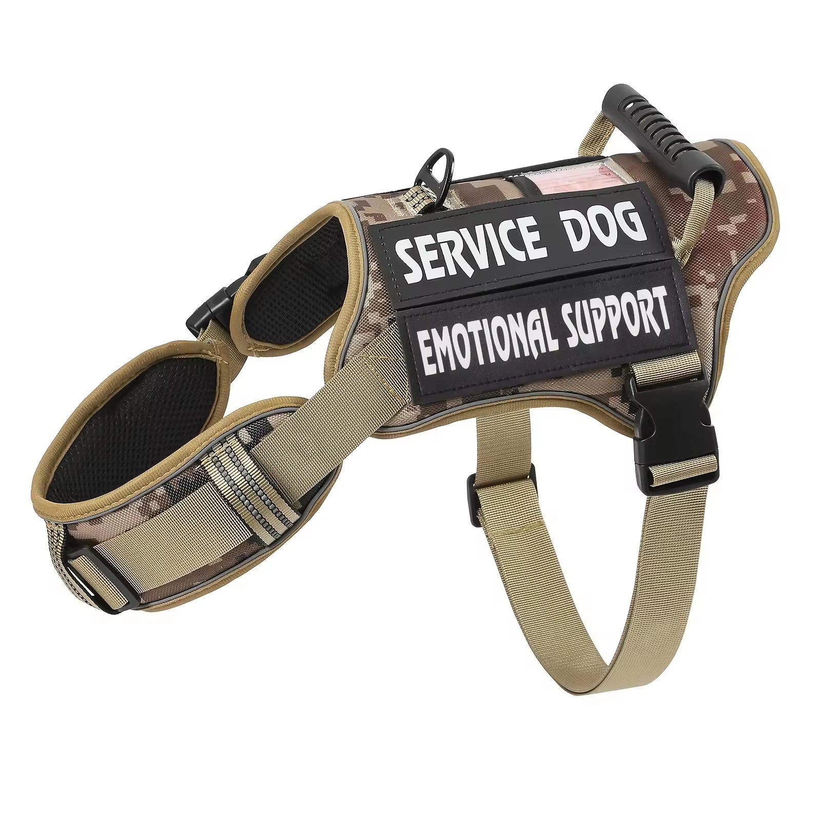 Heavy-Duty No-Pull Dog Harness With Handle — Stress-Free Walks