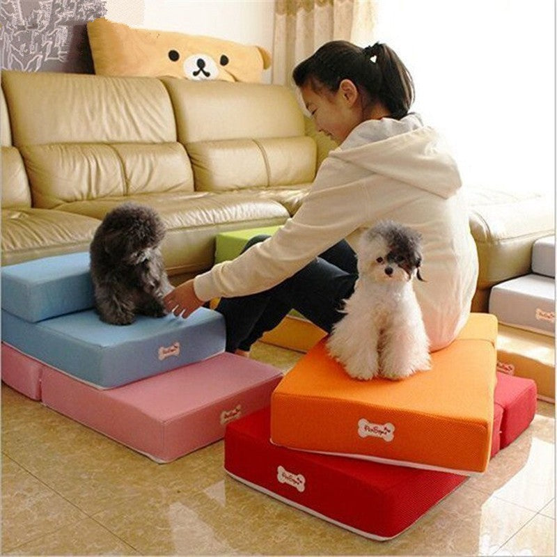 Cozy Climb Pet Stairs — Easy Steps for Your Furry Friend